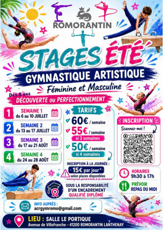 STAGE ETE 2026
